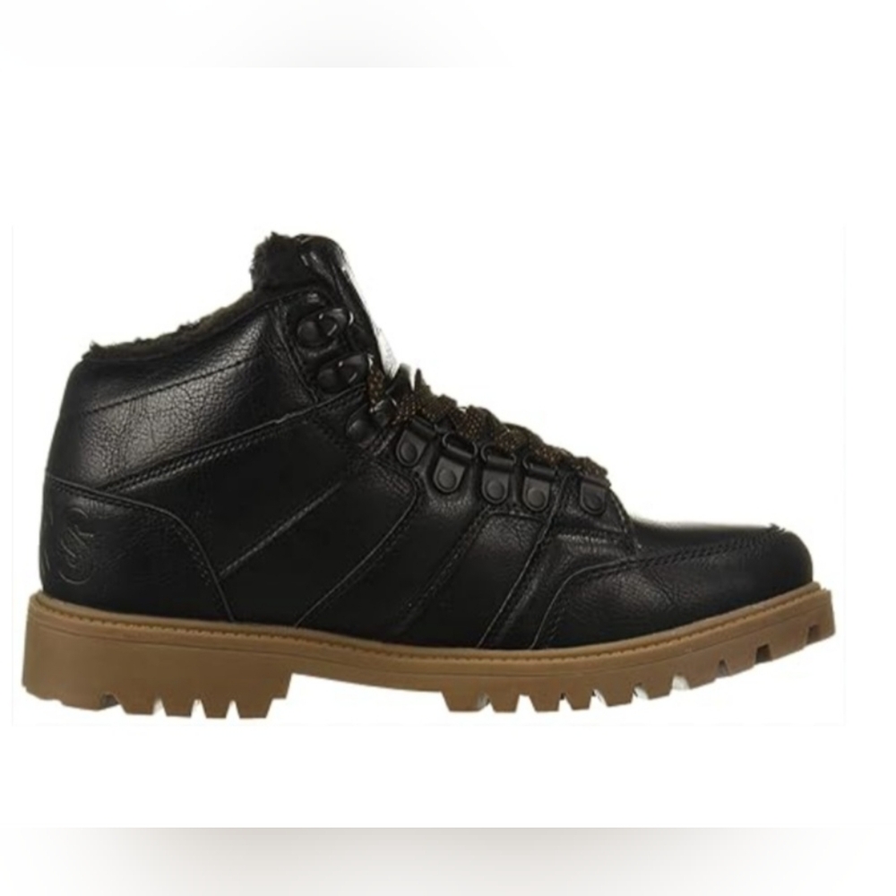 Osiris Convoy Boot Black With Gum Soles Moto Skate Shoes Men's Size 10